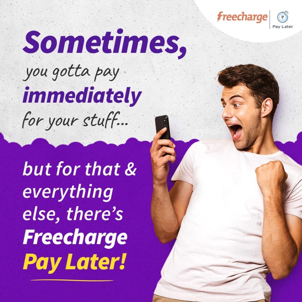 Freecharge Paylater Account